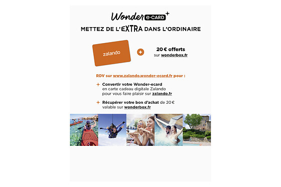 Wonder-ecard X Zalando