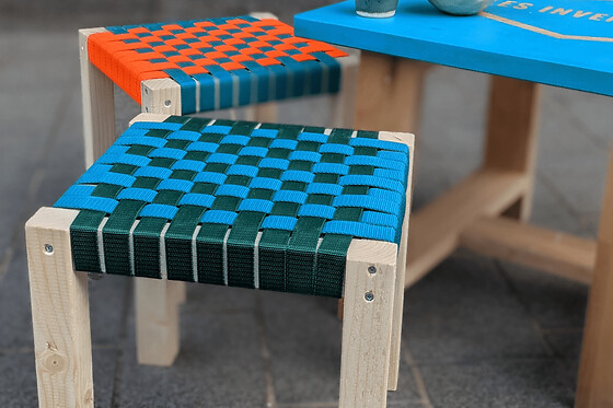 Atelier tabouret tressé à Paris 18ème