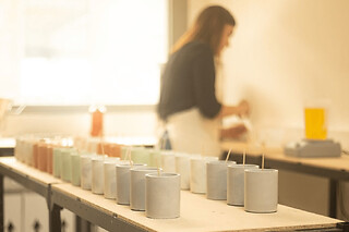 Atelier bougies fleuries à Paris 11ème