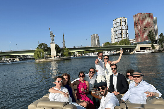 Croisière privée sur la Seine au départ du port de Grenelle - Croisière - 2h30