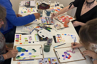 Atelier découverte de l'aquarelle à Romans-sur-Isère (26)