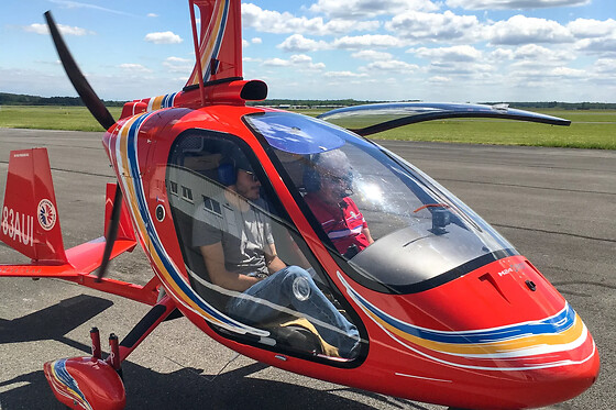 Baptême de l'air en ULM Autogire à Blois (41) - Vol découverte - 45 minutes