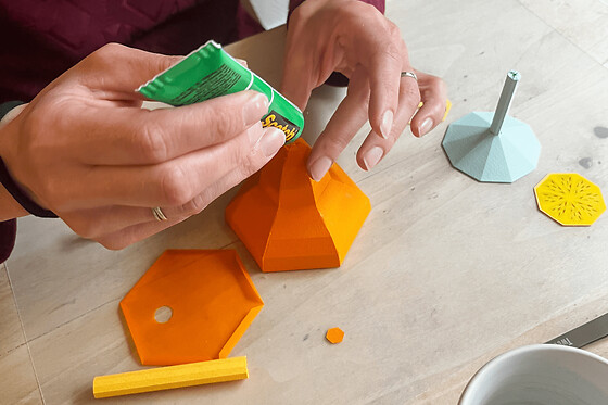 Atelier Papercraft à domicile près de Lyon
