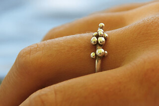 Atelier bague bubbles en argent à Marseille (13)