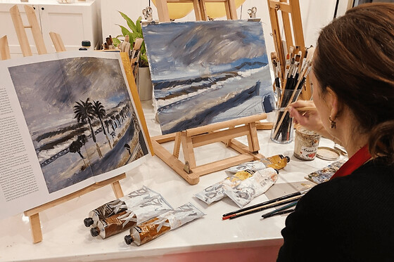 Atelier de dessin ou peinture adultes à Antibes (06)