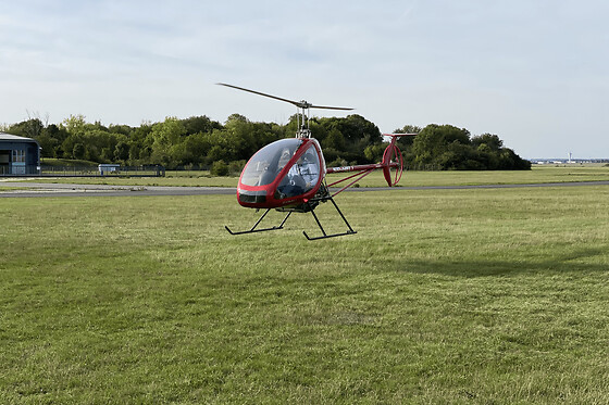 Baptême de l'air en ULM hélicoptère à Issenheim (68)