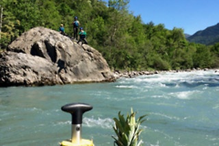 Parcours en rafting - Raft'Ubaye - Méolans-Revel (04)