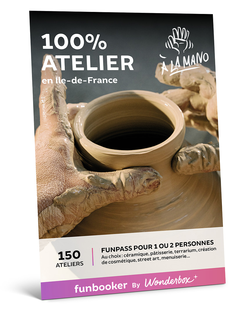 100% atelier en Île-de-France avec Funbooker