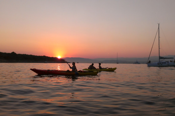 Canoë kayak en mer à plusieurs -  Seafirst - Juan-les-Pins (06)