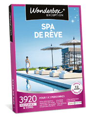 Coffret cadeau Wonderbox :&nbsp;Spa de Rêve