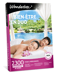 Coffret cadeau Wonderbox :&nbsp;Bien-Être en duo