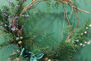 Atelier création d'une couronne d'hiver  à Annecy (74)