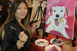 Atelier peinture "Paint your pet" à Paris