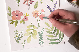 Atelier aquarelle parent/enfant à Romans-sur-Isère (26)