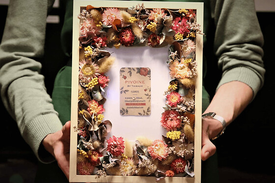 Atelier miroir ou cadre en fleurs séchées à Lyon 1er