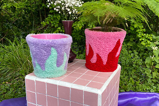Atelier création d'un cache-pot en Tufting à  Lille (59)