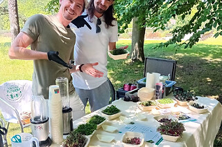 Atelier créations culinaires dans une Ferme urbaine à Paris