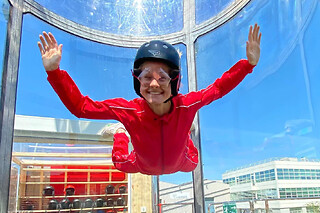 Simulateur de Chute libre indoor à Bonneuil - 3 vols - Enfant
