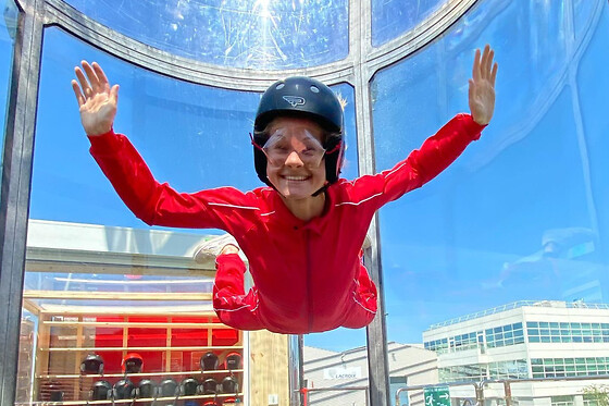Simulateur de Chute libre indoor à Bonneuil - 3 vols - Enfant