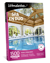 Coffret cadeau Wonderbox :&nbsp;Spa en duo