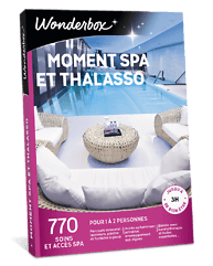 Coffret cadeau Wonderbox :&nbsp;Moment Spa et Thalasso