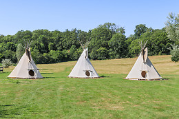 Les tipis du bonheur de vivre
