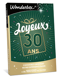 Joyeux anniversaire 30 ans - Bon Cadeau