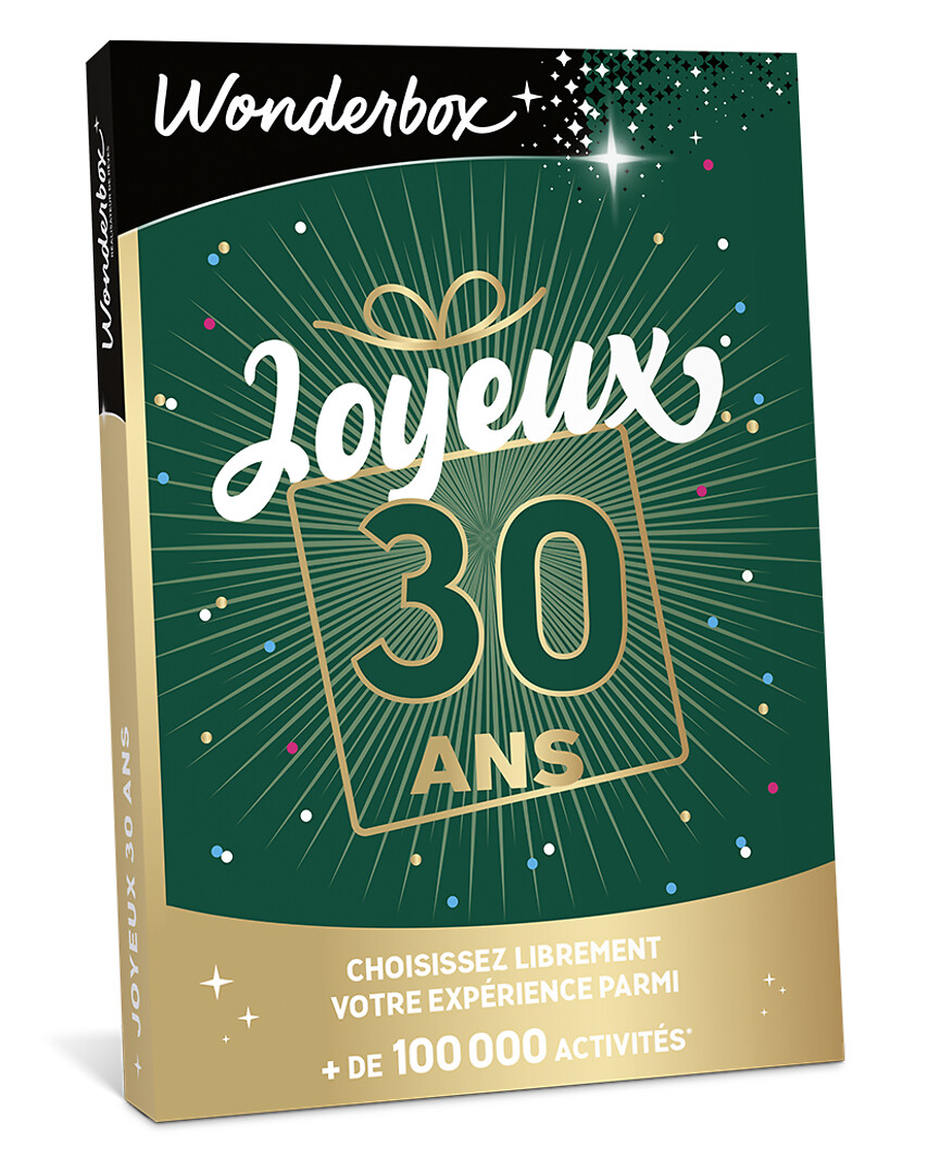 Joyeux anniversaire 30 ans - Bon Cadeau