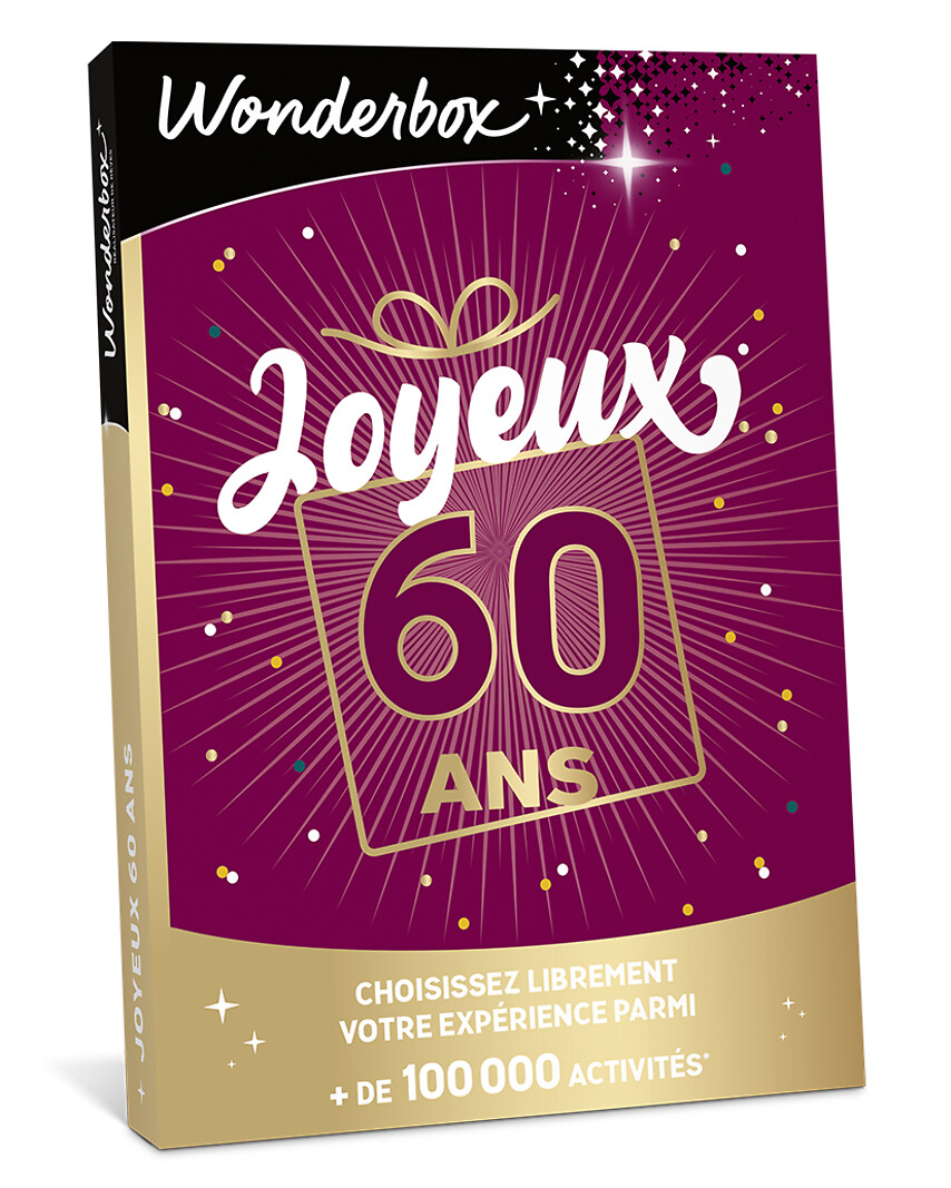 Joyeux anniversaire 60 ans - Bon Cadeau