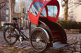 Vélo Taxi rouennais - David Fillon