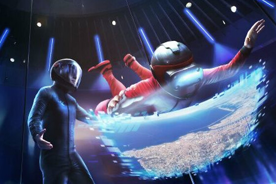 Expérience Ultimate 4D en soufflerie à Aix-Marseille