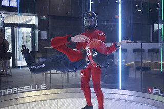 Expérience Ultimate 4D en soufflerie à Aix-Marseille