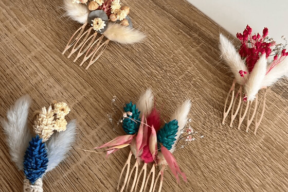 Atelier bijoux de tête en fleurs à Clichy-La-Garenne (92) - Tarif Solo