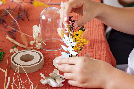 Atelier création de Couronne de Fleurs à Aix-en-Provence (13)