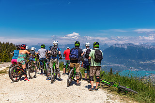 Descente en VTT électrique - Takamaka - Annecy (74)