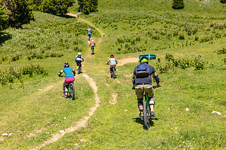 Descente en VTT électrique - Takamaka - Annecy (74)