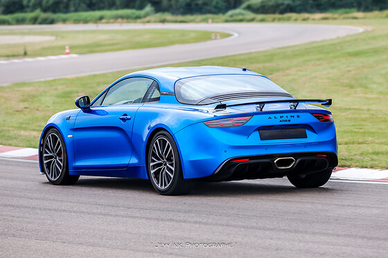 Duo Alpine A110S / Lamborghini Gallardo LP-560 (2x2 tours) sur le Circuit de Trappes (78)