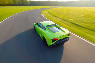 Découverte Lamborghini Gallardo LP-560 (4 tours) sur le Circuit du Bourbonnais (03)