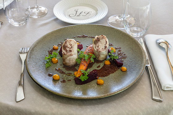 Un repas en duo aux Jardins du Lac à Trizay (17)