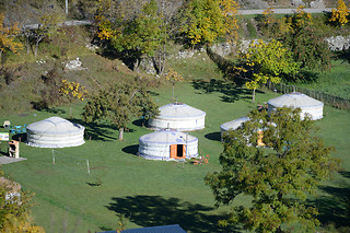 Séjour sous yourte au Camping Mandala à Prads-Haute-Bléone (04)