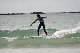Surfing Locquirec