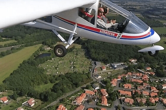 Baptême de l'air en ULM 3 Axes à Cholet (49) - Formule Touring - 30 min