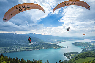 Vol Découverte en parapente au-dessus du lac d'Annecy
