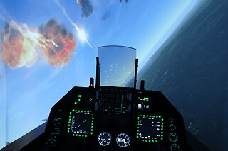 Simulateur de pilotage d'avion de chasse F-35 à Toulouse - Découverte