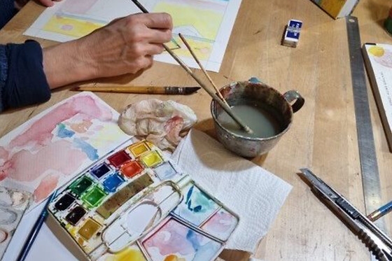 Initiation  au dessin aquarelle à Paris 9ème