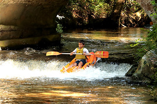 Descente en canoë pour 4 - Au Pont Neuf - Saint-Michel-Escalus (40)