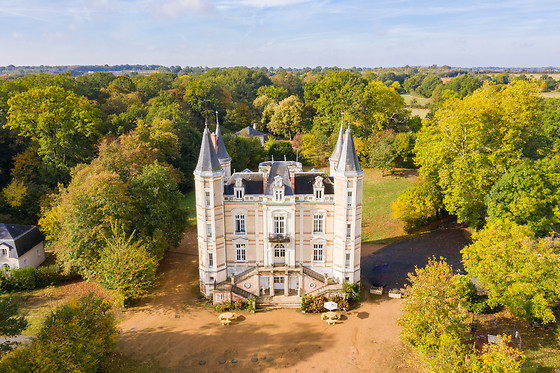 Séjour gourmand pour 2 au Château de la Morinière à Andrezé (49)