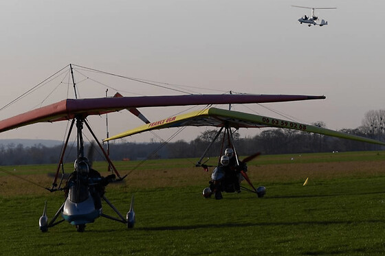 Baptême de l'air en ULM pendulaire à Meaux-Esbly (77) - Vol - 40 minutes