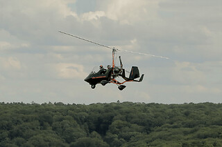 Baptême de l'air en ULM Gyrocoptère à Prunay (51) - Circuit de la plaine de Champagne - 30 mn