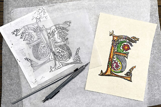 Atelier Calligraphie ou Enluminure à Dax (40)